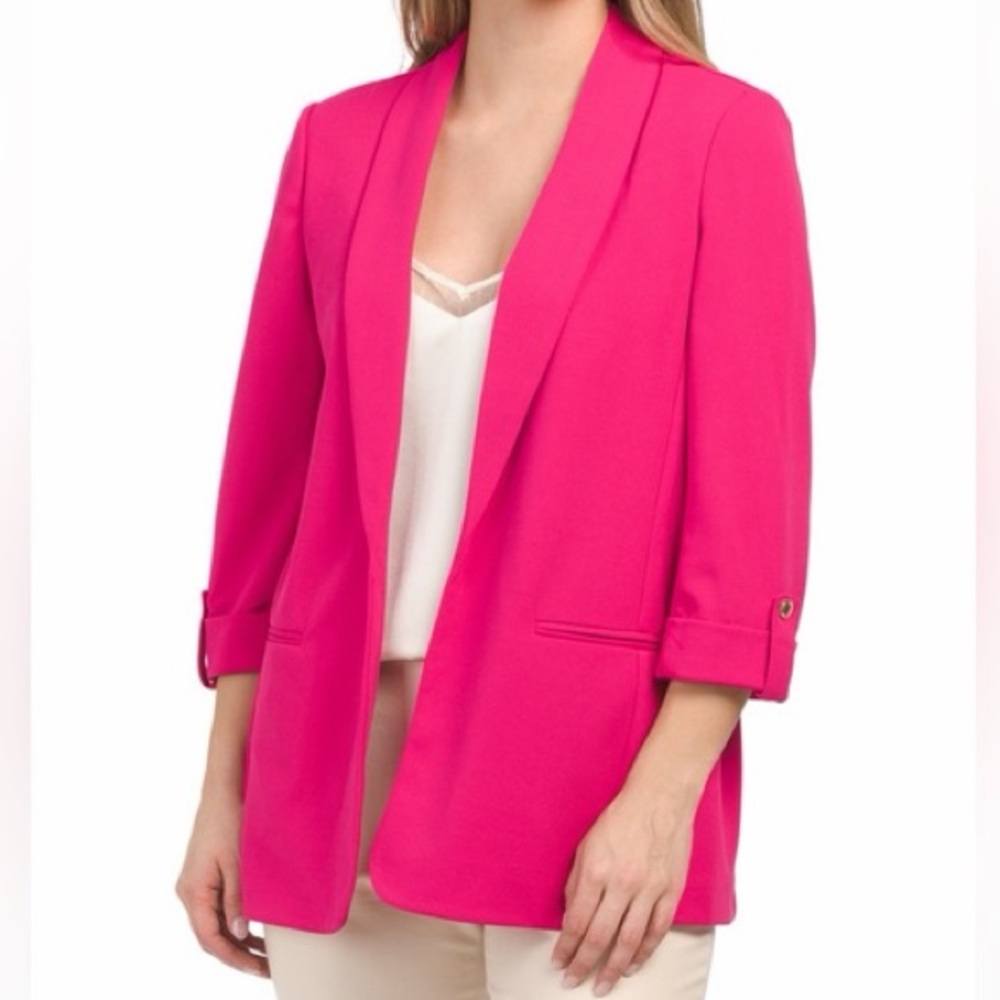 Anne Klein Hot Pink Blazer